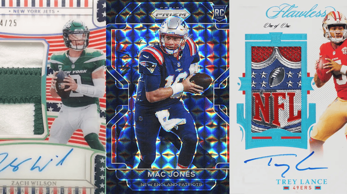 Five NFL draft busts at QB — and their cards that sold for nearly