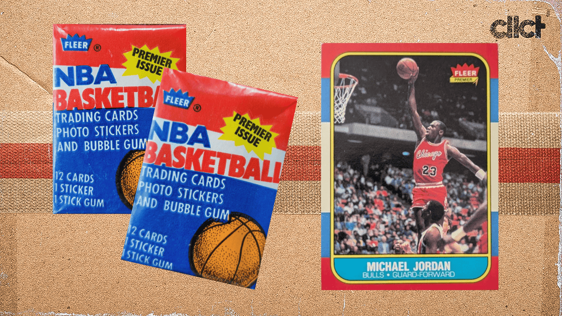 FLEER 1986 Michael Jordan RC 1986/87 Fleer #57 Michael Jordan