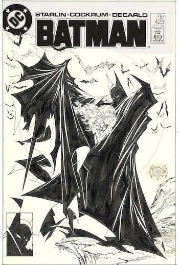 The cover is considered one of the most iconic from the Batman franchise. (Credit: Heritage)