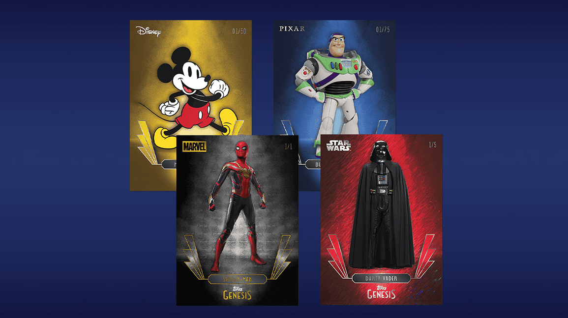 Topps to release new Disney Genesis cards cllct