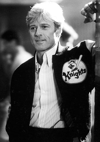 His portrayal of Roy Hobbs in "The Natural" in 1984 endeared Redford to baseball fans. (Credit: Getty Images)