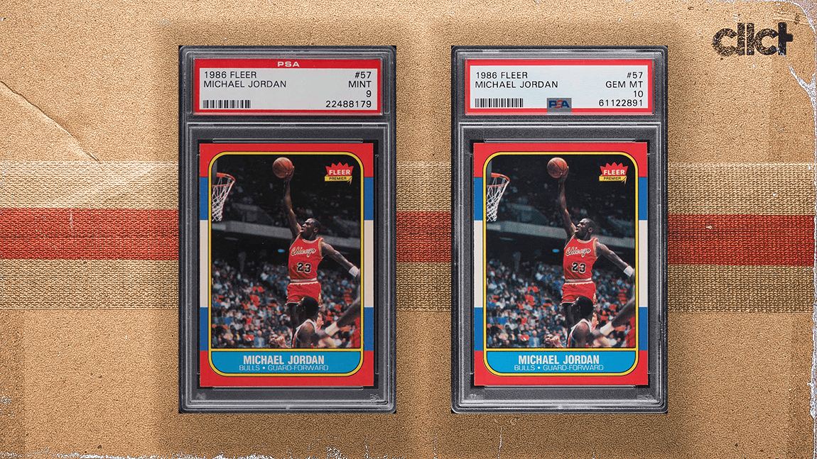 Million-dollar dings: Comparing the value of a gem-mint 10 and a 9