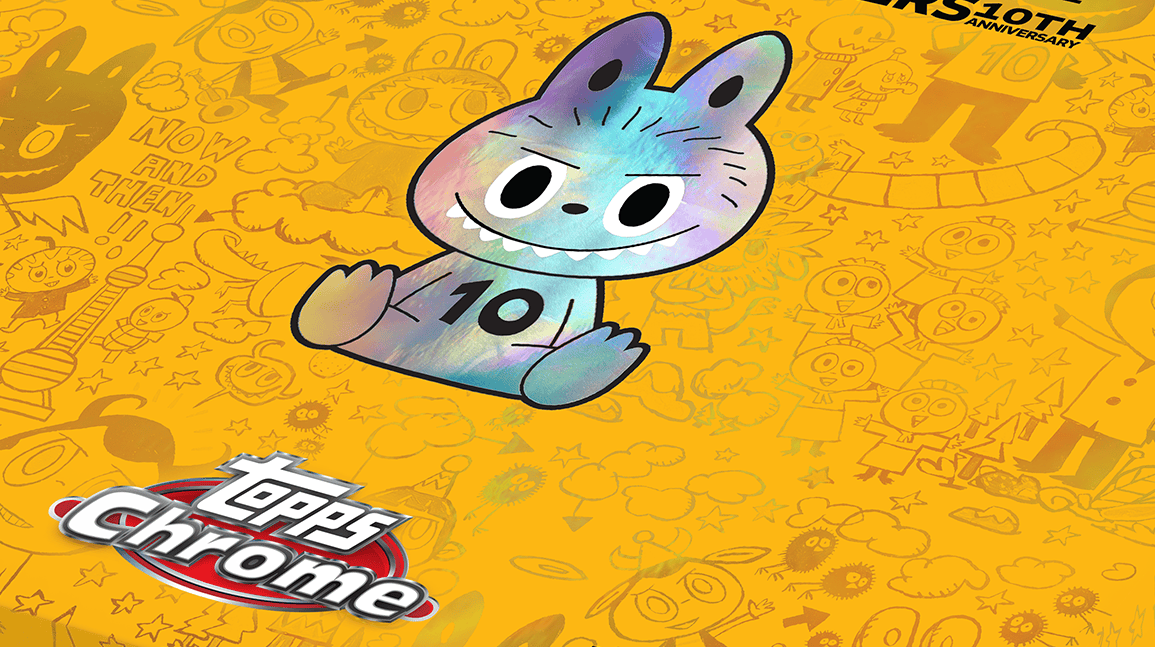 その他 2025 Topps Chrome Labubu 1box 2025 Topps Labubu Chrome® 10th Anniversary - Hobby Box