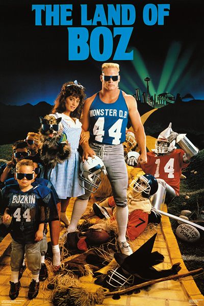 "The Land of Boz" poster is filled with several easter eggs that came from the mind of John Costacos. (Credit: Costacos Bros.)