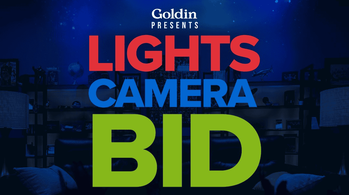 Goldin launches "Lights, Camera, Bid" in search of next eBay Live star