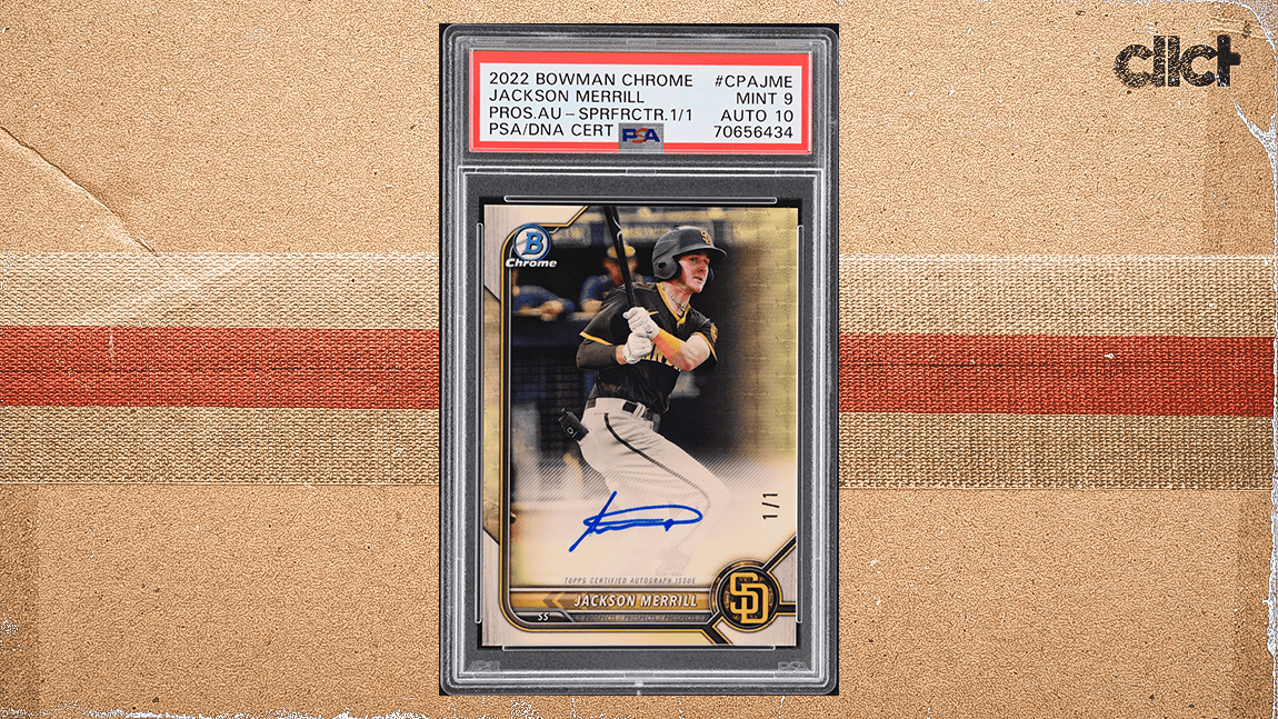 Jackson Merrill Superfractor sets record amid ROY race | cllct