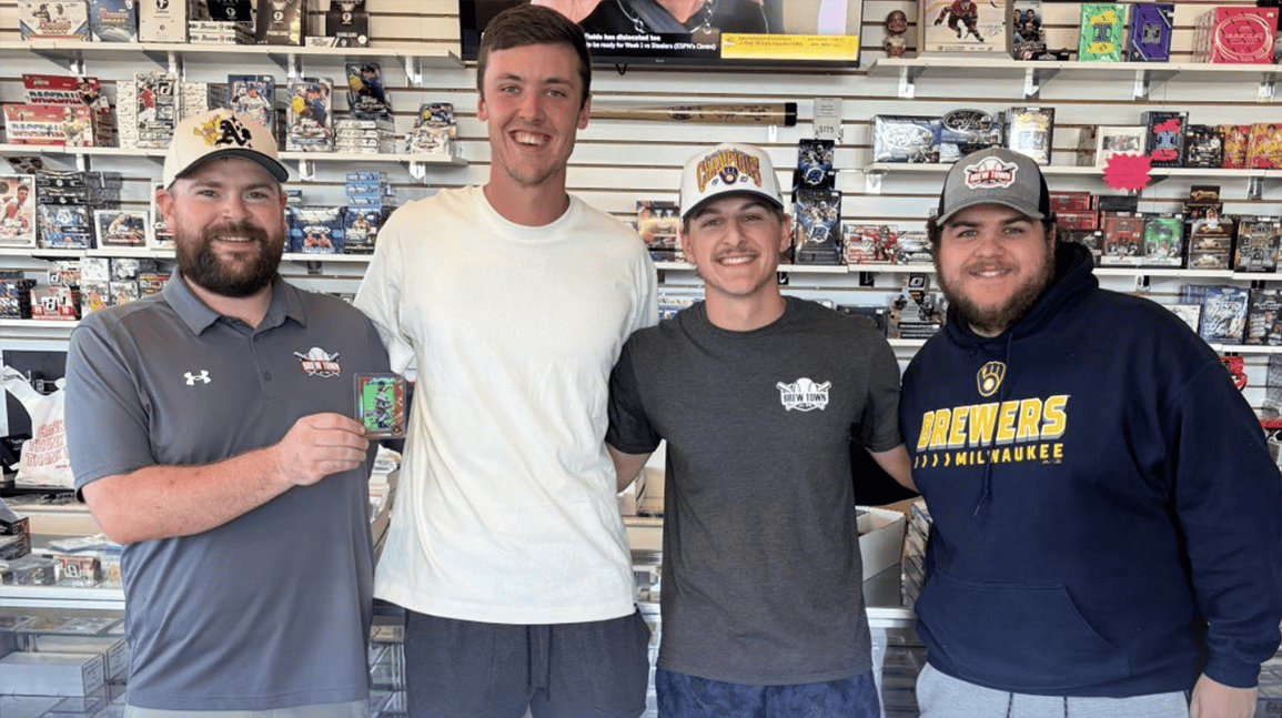 'He was freaking out:' Brewers All-Star Jacob Misiorowski pulls his own card | cllct 'He was freaking out:' Brewers All-Star Jacob Misiorowski pulls his own card | cllct
