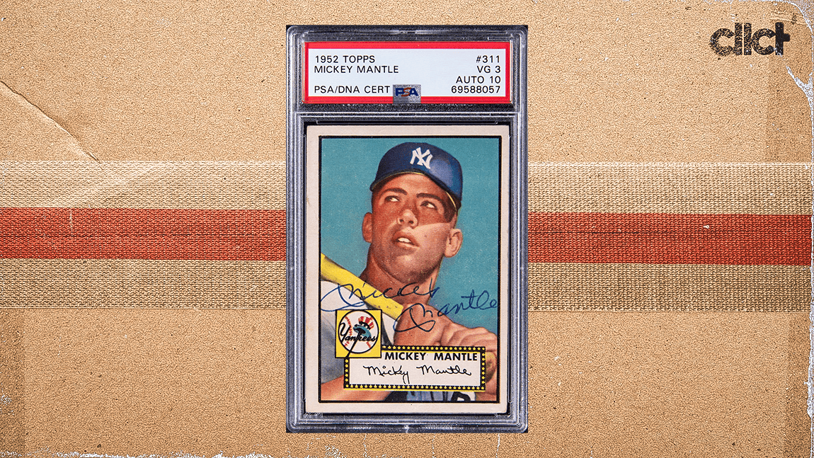 Mickey Mantle autographed card sells for record $793k | cllct