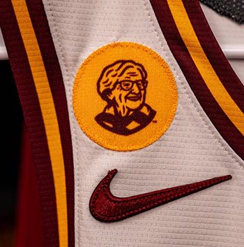 The Ramblers will wear the patch for the 2025-26 season. (Credit: Loyola Chicago)