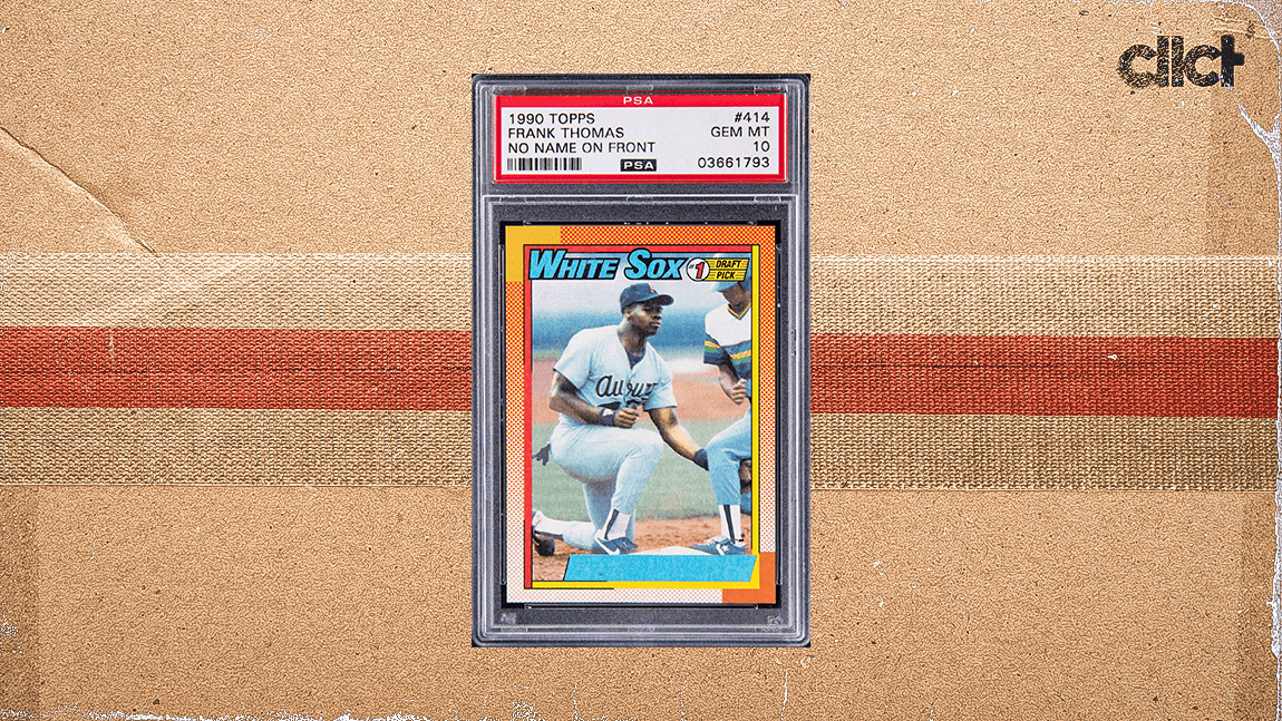 Only Frank Thomas 'No Name on Front' PSA 10 heads to auction | cllct