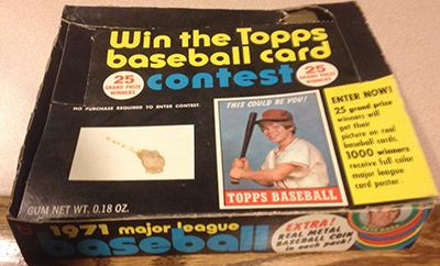 Topps announced the contest in 1971, and winners were featured in 1972.