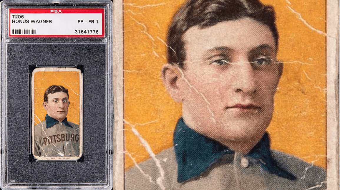 Despite $4.15 million bid, T206 Honus Wagner card fails to meet reserve |  cllct